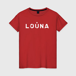Женская футболка Лоуна louna 1984
