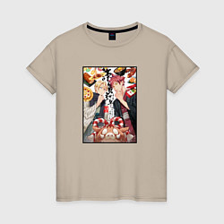 Женская футболка Повар боец Сома арт