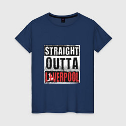 Женская футболка Из Ливерпуля