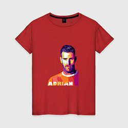 Женская футболка Adrian