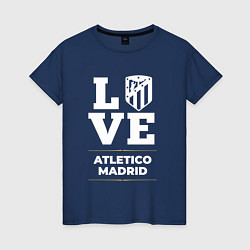 Женская футболка Atletico Madrid Love Classic