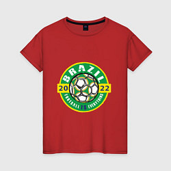 Женская футболка Brazil 2022