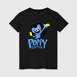 Женская футболка POPPY PLAYTIME HAGGY WAGGY ХАГГИ ВАГГИ СЧАСТЛИВЫЙ