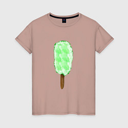 Женская футболка Мороженое на палочке