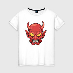 Женская футболка Devil Red