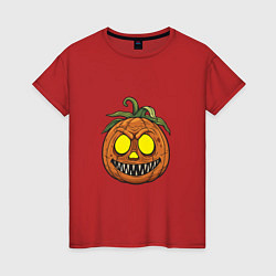 Женская футболка Сумасшедший Хэллоуин