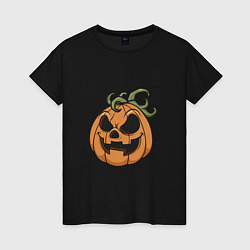 Женская футболка Улыбка Хэллоуина