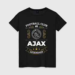 Женская футболка Ajax: Football Club Number 1