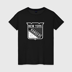 Женская футболка New York Rangers Серый