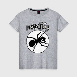 Женская футболка The prodigy ant