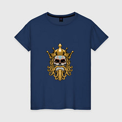 Женская футболка King - Skull
