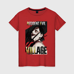 Женская футболка Resident evil 8 - Dimitrescu