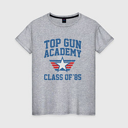 Женская футболка TOP GUN Academy Class of 85