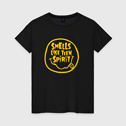 Женская футболка Smells Like Teen Spirit Nirvana
