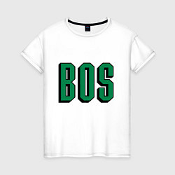Женская футболка BOS - Boston