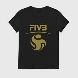 Женская футболка FIVB ВОЛЕЙБОЛ ЛОГО