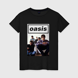 Женская футболка Рок-группа OASIS