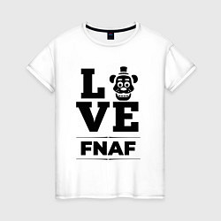Женская футболка FNAF Love Classic