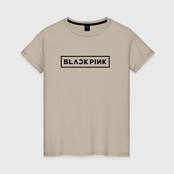 Женская футболка BLACKPINK LOGO