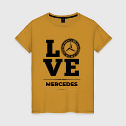 Женская футболка Merсedes Love Classic