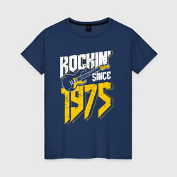 Женская футболка Рок с 1975 года