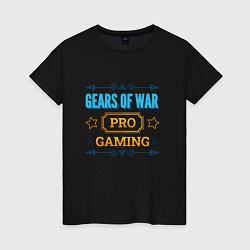 Женская футболка Игра Gears of War PRO Gaming