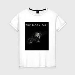 Женская футболка The Moon Fall Space collections