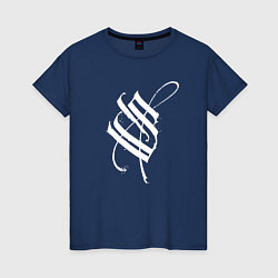 Женская футболка Stigmata эмблема