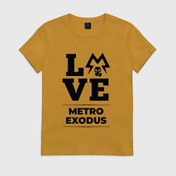 Женская футболка Metro Exodus Love Classic