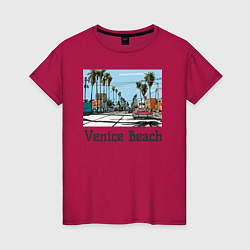 Женская футболка Los Angeles Venis Beach