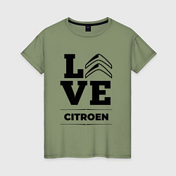 Женская футболка Citroen Love Classic