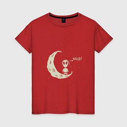 Женская футболка Hello Moon