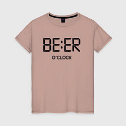 Женская футболка Beer oclock