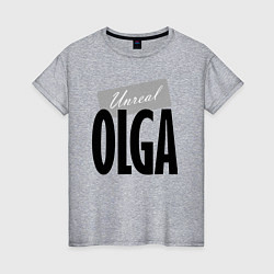 Женская футболка Unreal Olga