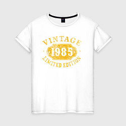 Женская футболка Винтаж 1985