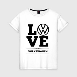 Женская футболка Volkswagen Love Classic