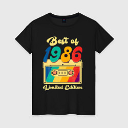Женская футболка Лучшее из 1986 лимитированная серия