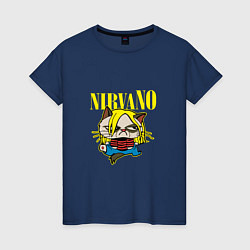 Женская футболка NirvaNO