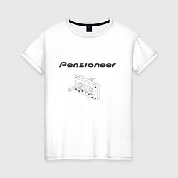 Женская футболка Pensioneer Cassette
