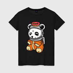 Женская футболка Космо панда