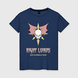 Женская футболка Повелители ночи хаос винтаж лого