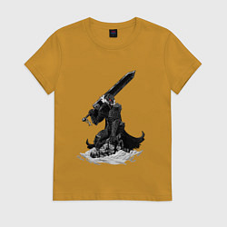 Женская футболка Berserk the Black Swordsman