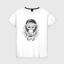 Женская футболка Space Monkey