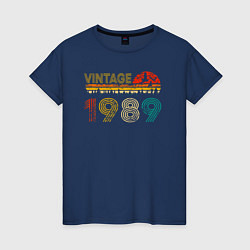 Женская футболка Винтаж 1989
