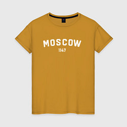 Женская футболка MOSCOW 1147