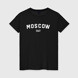 Женская футболка MOSCOW 1147