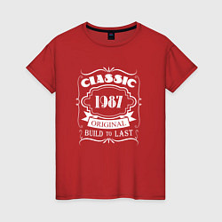 Женская футболка 1987 - classic