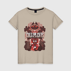 Женская футболка Cult Of The Cats