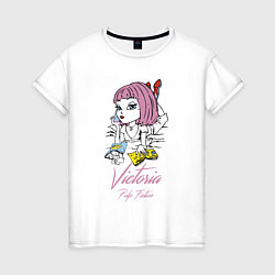 Женская футболка Victoria - Pulp fiction
