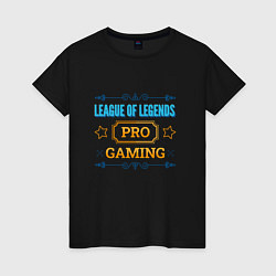 Женская футболка Игра League of Legends pro gaming